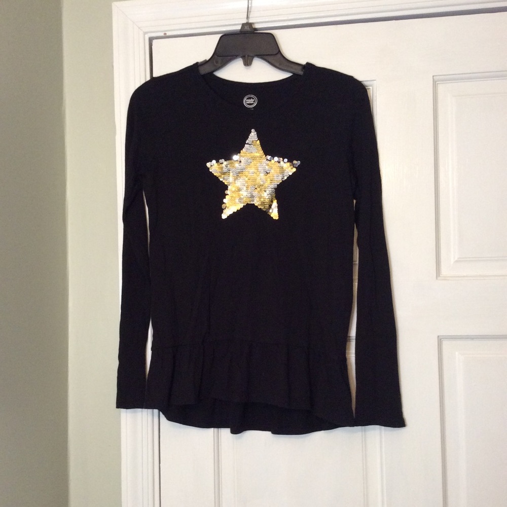 Very nice girls sequence shirt